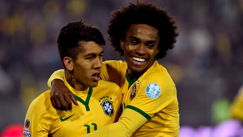 Roberto Firmino et Willian