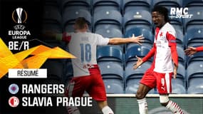 Résumé : Rangers 0-2 Slavia Prague (Q) - Ligue Europa 8e de finale retour