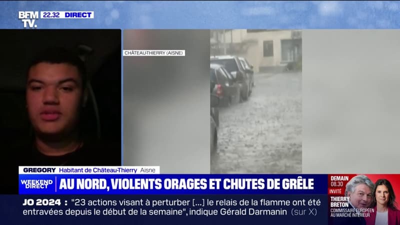 Inondations à Château-Thierry: 