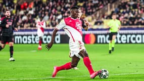Breel Embolo lors du barrage aller de la Ligue des champions entre Monaco et Benfica (0-1), le 12 février 2025