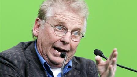 Dans Le Monde daté du 4 juin, Daniel Cohn-Bendit, qui boudera ce week-end le premier congrès d'Europe Ecologie-Les Verts (EELV) à La Rochelle, craint que les écologistes se retrouvent à 3% en 2012 et dénonce un "climat d'unité hypocrite". /Photo d'archive