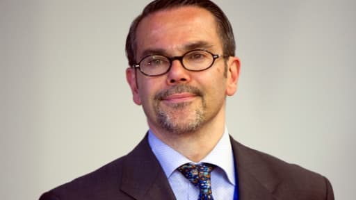 Le porte-parole du ministère français des Affaires étrangères, Romain Nadal, le 23 mai 2012 à Bruxelles