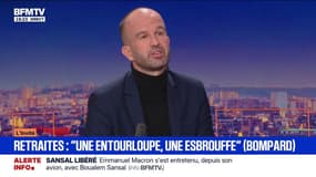 Suspension de la réforme des retraites: Manuel Bompard estime que ce n'est "pas un progrès social" 