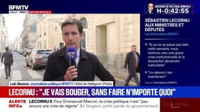 INFO BFMTV. Sébastien Lecornu assure que si cette semaine "ne se passe pas bien", "la dissolution deviendra inéluctable"