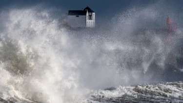 La ville de Plobannalec-Lesconil touchée par le tempête Bella