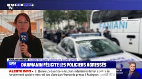 Voiture de police attaquée à Paris: pour l'avocate des quatre policiers pris à partie, l'agent qui a sorti son arme de service "a fait son travail"