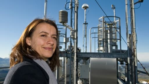 La député écologiste Cécile Duflot à Orcines le 3 décembre 2015