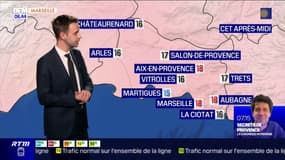 Météo Bouches-du-Rhône: un jeudi sous un voile nuageux, jusqu'à 18°C à Aix-en-Provence et Marseille