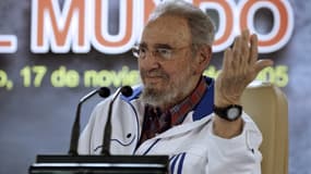Fidel Castro et l'une de ses nombreuses tuniques Adidas.
