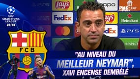 Barça : Xavi situe Dembélé au niveau du "meilleur Neymar"