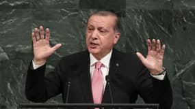 Le président de la Turquie, Recep Tayyip Erdogan, le 19 septembre 2017.