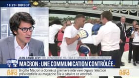 Macron: une communication millimétrée