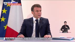 Emmanuel Macron: "Nous ne pouvons pas laisser la Russie gagner car la sécurité même de l'Europe et de tout le voisinage russe serait remise en cause"