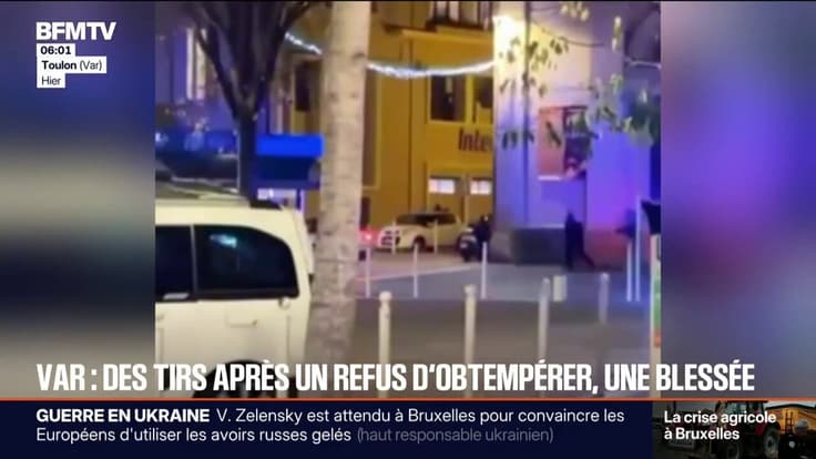 Des tirs éclatent dans un quartier de Toulon après un refus d'obtempérer