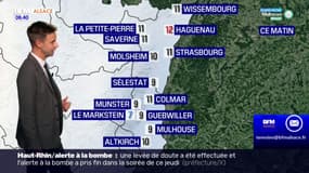 Météo Alsace: un vendredi pluvieux, 17°C attendus à Strasbourg