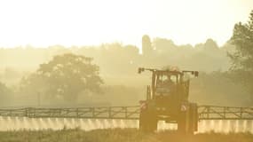 Epandage de glyphosate à Saint Germain-Sur-Sarthe (Sarthe), le 16 septembre 2019