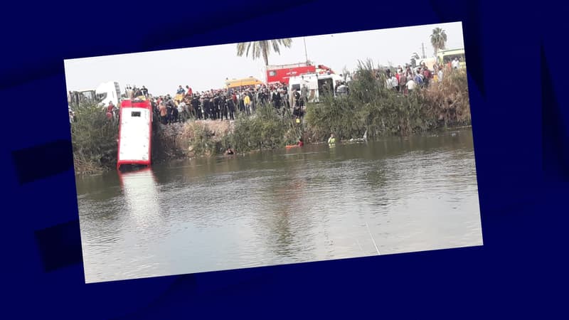 Égypte: un minibus tombe dans un canal du delta du Nil, au moins 19 passagers tués