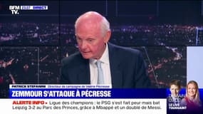 Patrick Stefanini à propos d'Éric Zemmour: "On ne peut pas se contenter, pour gérer un pays, de formules de polémiste"