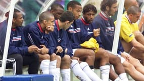 Les remplaçant des Bleus contre l'Italie en quarts de finale du Mondial 1998