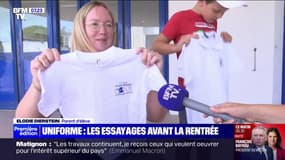 Uniforme: à La Grande-Motte, les élèves essayent leur nouvelle tenue avant la rentrée scolaire 
