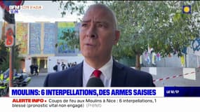 Coups de feu aux Moulins à Nice: "des dealers étrangers" dont "à priori des mineurs isolés" interpellés