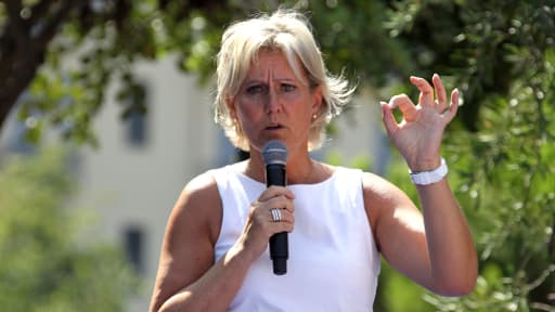 Nadine Morano, ici le 25 août 2013, à Nice.