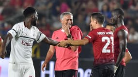 Mourinho tout sourire à Los Angeles