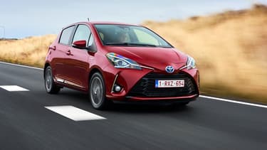 Depuis 2017, la citadine Yaris n'est plus proposée en version diesel.