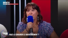 FORUM BFMTV - "La censure coûte de l'argent aux communes", explique Sandrine, maire (sans étiquette) dans le Vaucluse