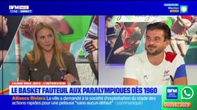 Jeux paralympiques: le joueur de basket fauteuil Christophe Carlier va participer pour la première fois