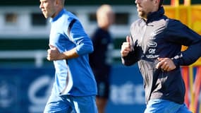 Christophe Jallet et Franck Ribéry