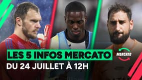 Perri, Weah, Donnarumma… les 5 infos mercato du 24 juillet 2025 (à la mi-journée)