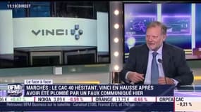 La minute de Béchade : VINCI: "Vous avez déjà vu un communiqué d'une entreprise du CAC40 sortir en plein après-midi ?