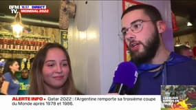 La déception des supporters français après la défaite des Bleus aux tirs au but face à l'Argentine