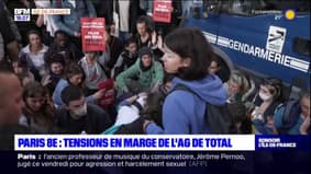 Paris: des tensions en marge de l'assemblée générale de TotalEnergies