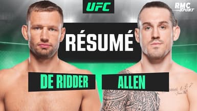 Résumé UFC Vancouver : De Ridder vs Allen, un combat crucial dans la course au titre des -84kg !