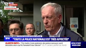 Accident de voiture dans le Nord: "Les deux occupants du véhicule tiers étaient connus des services de police et de justice" pour "des faits de droit commun", affirme Frédéric Veaux, directeur général de la Police nationale