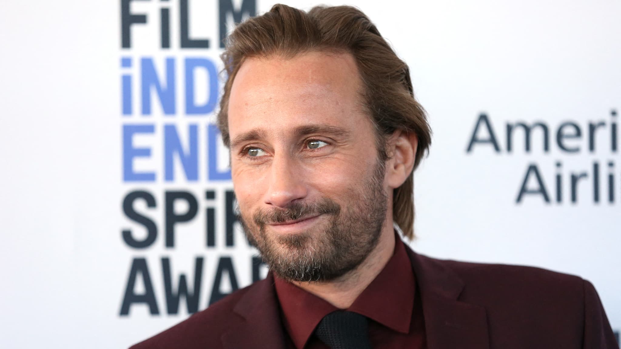 L'acteur Matthias Schoenaerts en février 2020 à Santa Monica en Californie. 