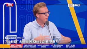 Antoine Diers sur les jours fériés supprimés : "On ne verra pas la trace de cet argent"