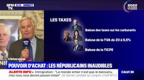 Indemnité inflation: pour Michel Barnier, "c'est une mesure qui est un peu la conjugaison de l'opportunisme électoral et de la bureaucratie"