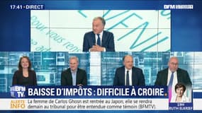 Baisse d'impôts: difficile à croire