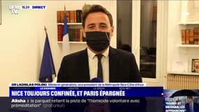 Restrictions Covid: pour le vice-président de la métropole Nice-Côte-d'Azur, "le bout du tunnel n'est pas loin"