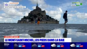 L'été chez nous: les pieds dans la baie du Mont-Saint-Michel