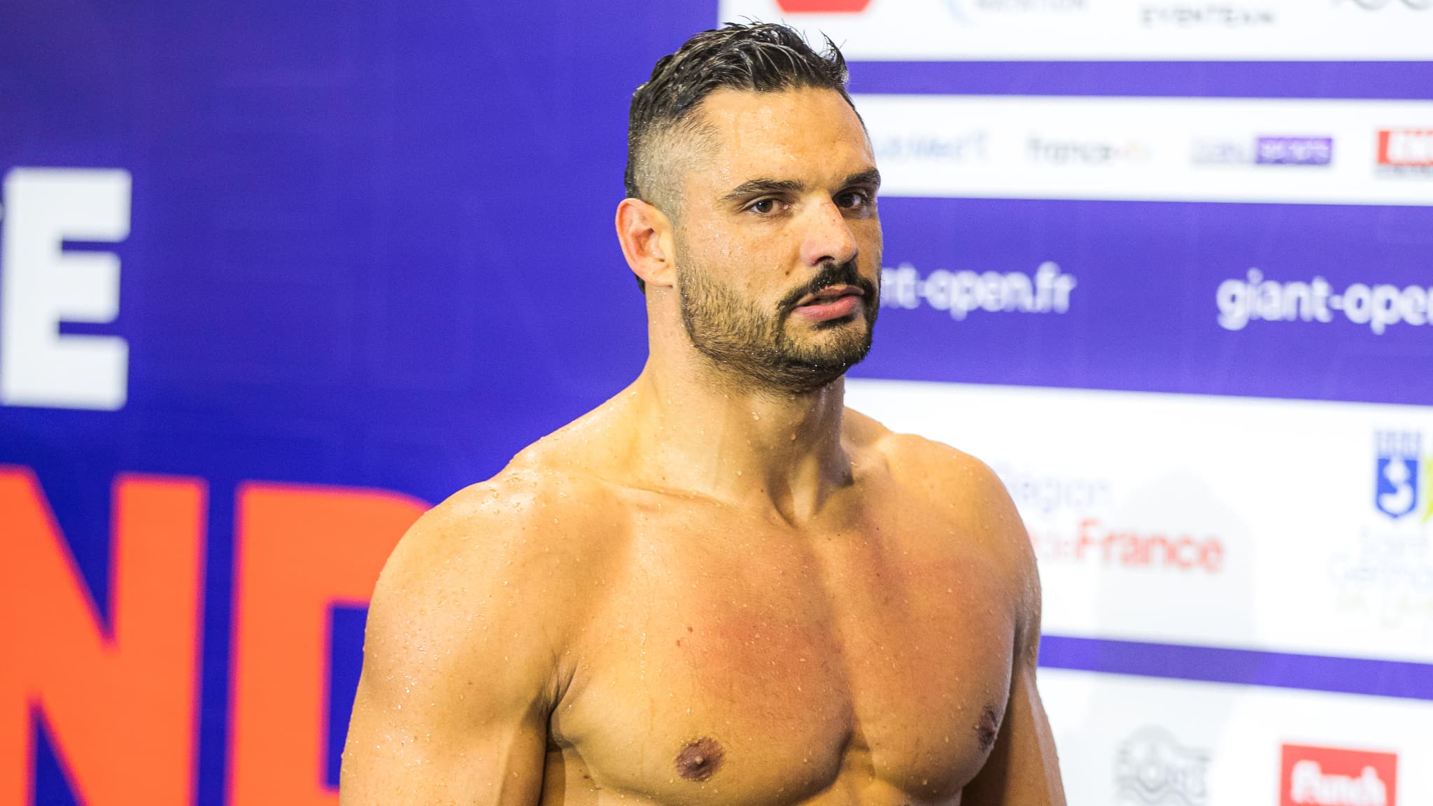 Florent Manaudou le 23 mars 2024