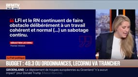 Le Fait politique - Vote du budget: Sébastien Lecornu va devoir trancher entre la tentation du 49.3 ou le recours aux ordonnances