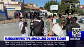 Le Muy: un collège bloqué par des enseignants face à un manque d'effectif