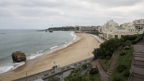 La plage de Biarritz