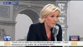 Le gouvernement de Marine Le Pen ne respectera "pas obligatoirement" la parité homme-femme