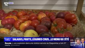 Avec les fortes chaleurs, les Français privilégient les fruits et les légumes frais