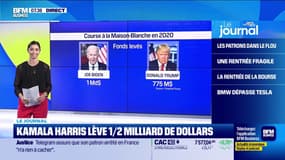 Kamala Harris lève demi-milliard de dollars